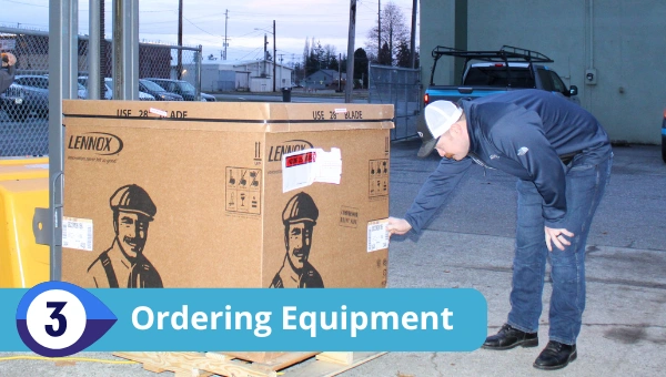 Ordering Equipment & Materials